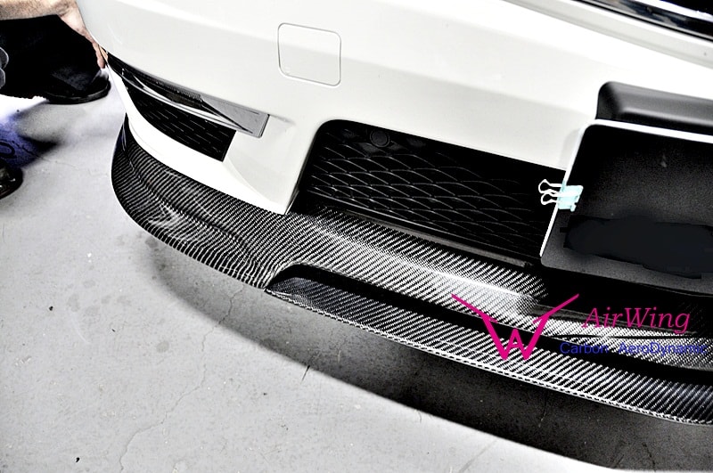 /Mercedes-Benz W204 C63 facelift Revo carbon front lip 3